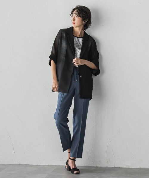 la.f...(大きいサイズ) / ラ・エフ(おおきいサイズ) その他パンツ | 【大きいサイズ】まるーでデニムテーパードパンツ | 詳細11