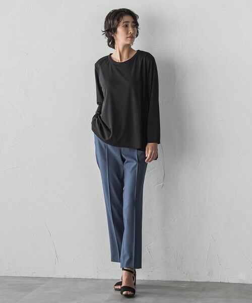 la.f...(大きいサイズ) / ラ・エフ(おおきいサイズ) その他パンツ | 【大きいサイズ】まるーでデニムテーパードパンツ | 詳細15