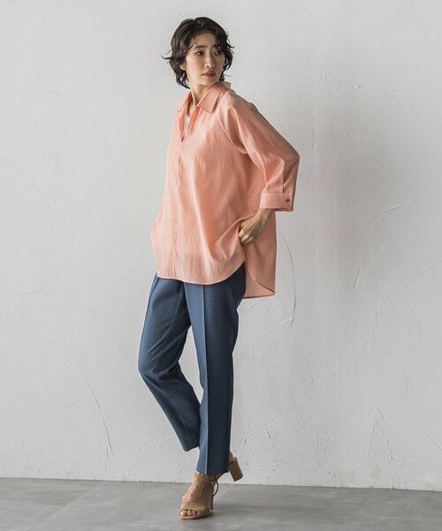 la.f...(大きいサイズ) / ラ・エフ(おおきいサイズ) その他パンツ | 【大きいサイズ】まるーでデニムテーパードパンツ | 詳細17