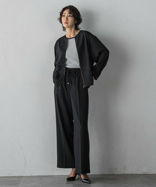 la.f...(大きいサイズ) / ラ・エフ(おおきいサイズ) その他パンツ | 【大きいサイズ/選べるSETUP】SUZUSALAワイドパンツ | 詳細10
