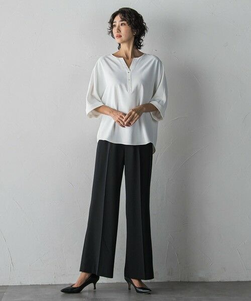 la.f...(大きいサイズ) / ラ・エフ(おおきいサイズ) その他パンツ | 【大きいサイズ/選べるSETUP】SUZUSALAワイドパンツ | 詳細4