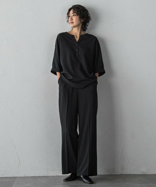 la.f...(大きいサイズ) / ラ・エフ(おおきいサイズ) その他パンツ | 【大きいサイズ/選べるSETUP】SUZUSALAワイドパンツ | 詳細5