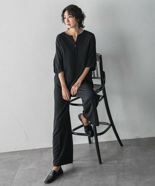 la.f...(大きいサイズ) / ラ・エフ(おおきいサイズ) その他パンツ | 【大きいサイズ/選べるSETUP】SUZUSALAワイドパンツ | 詳細6