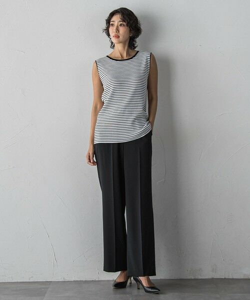 la.f...(大きいサイズ) / ラ・エフ(おおきいサイズ) その他パンツ | 【大きいサイズ/選べるSETUP】SUZUSALAワイドパンツ | 詳細9