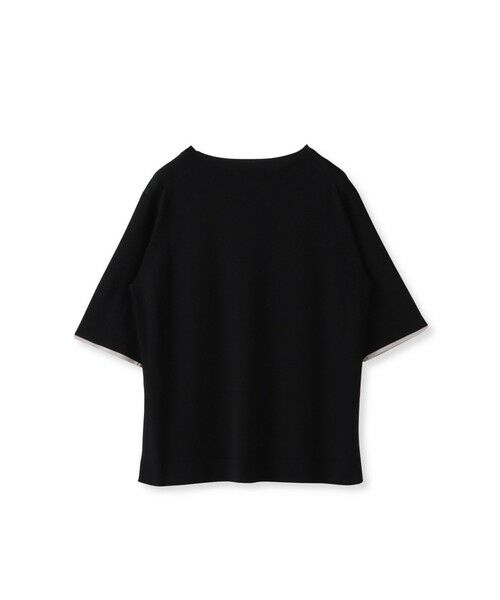 la.f...(大きいサイズ) / ラ・エフ(おおきいサイズ) ニット・セーター | 【大きいサイズ/新色追加】Tシャツニット | 詳細22