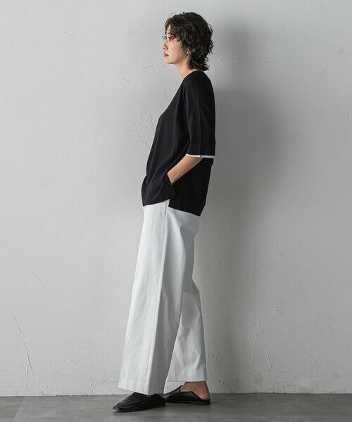 la.f...(大きいサイズ) / ラ・エフ(おおきいサイズ) ニット・セーター | 【大きいサイズ】Tシャツニット | 詳細5