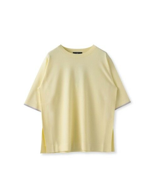 la.f...(大きいサイズ) / ラ・エフ(おおきいサイズ) ニット・セーター | 【大きいサイズ/新色追加】Tシャツニット | 詳細27