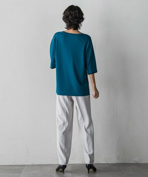 la.f...(大きいサイズ) / ラ・エフ(おおきいサイズ) ニット・セーター | 【大きいサイズ】Tシャツニット | 詳細13