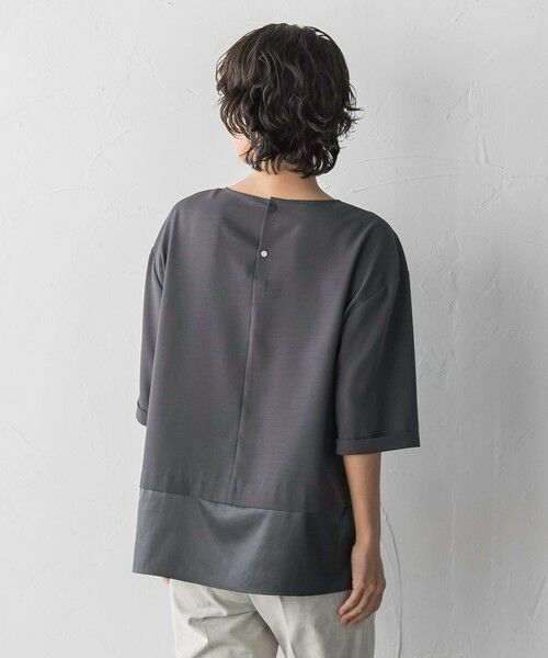 la.f...(大きいサイズ) / ラ・エフ(おおきいサイズ) シャツ・ブラウス | 【大きいサイズ/選べるSETUP】SUZUSALA裾切り替えブラウス | 詳細29