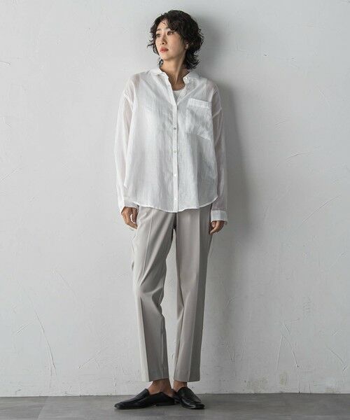 la.f...(大きいサイズ) / ラ・エフ(おおきいサイズ) テーラードジャケット | 【大きいサイズ】シアーラミーシャツ | 詳細7