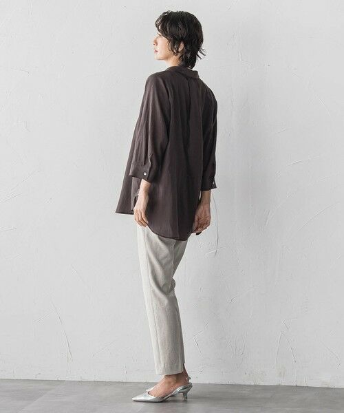 la.f...(大きいサイズ) / ラ・エフ(おおきいサイズ) シャツ・ブラウス | 【大きいサイズ】リライムライトローンスキッパーシャツ | 詳細17