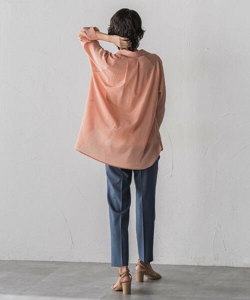 la.f...(大きいサイズ) / ラ・エフ(おおきいサイズ) シャツ・ブラウス | 【大きいサイズ】リライムライトローンスキッパーシャツ | 詳細24