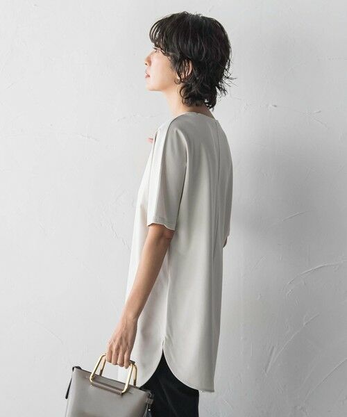 la.f...(大きいサイズ) / ラ・エフ(おおきいサイズ) カットソー | 【WEB限定/大きいサイズ】”細身パンツも怖くない”Tシャツチュニック | 詳細26