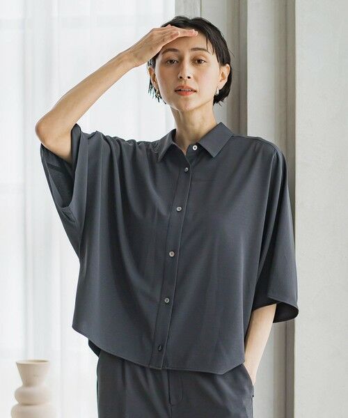 la.f...(大きいサイズ) / ラ・エフ(おおきいサイズ) シャツ・ブラウス | 【大きいサイズ/選べるSETUP】SUZUSALAトッパーシャツ | 詳細13