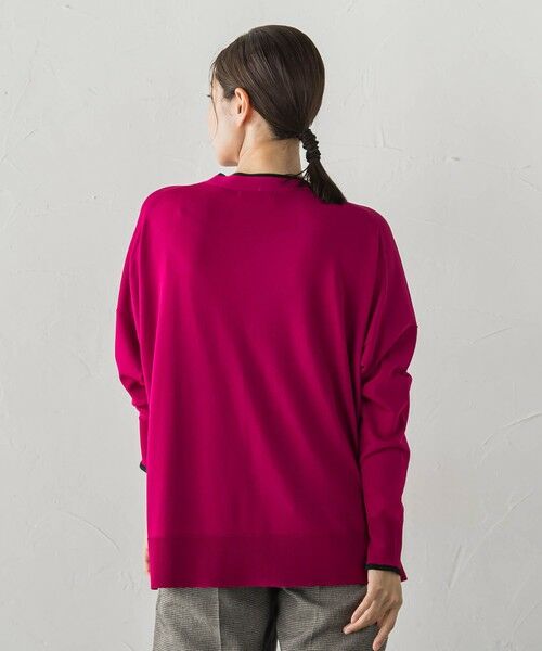 la.f...(大きいサイズ) / ラ・エフ(おおきいサイズ) カーディガン・ボレロ | 【大きいサイズ】Tシャツニットカーディガン | 詳細23
