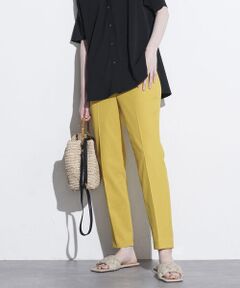 【極】ボディーシェル美脚テーパードパンツ《洗濯機で洗える/吸水速乾》