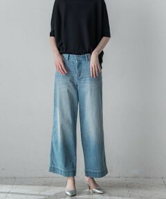 【追加生産分入荷】KAIHARAストレッチデニムパンツ≪洗濯機で洗える≫