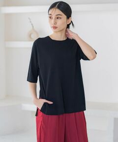 【新色追加/追加生産分入荷】VIS Tシャツニットプルオーバー≪手洗い可能≫