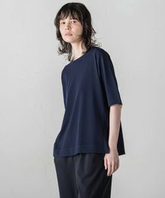 【新色追加/追加生産分入荷】VIS Tシャツニットプルオーバー≪手洗い可能≫