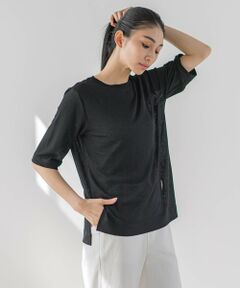 シアーTシャツ≪洗濯機で洗える≫