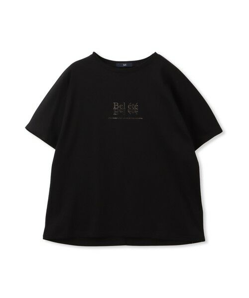 la.f... / ラ・エフ カットソー | 箔プリントロゴTシャツ≪手洗い可能/吸水速乾/接触冷感≫ | 詳細26