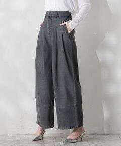 【WEB限定&一部店舗】2タックデニムパンツ