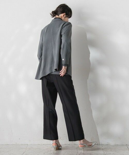 la.f... / ラ・エフ テーラードジャケット | 【カタログ掲載】ダブルボタンブレザージャケット≪手洗い可能/吸水速乾≫ | 詳細30