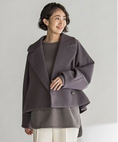 【WEB限定&一部店舗】ニードルパンチショートコート