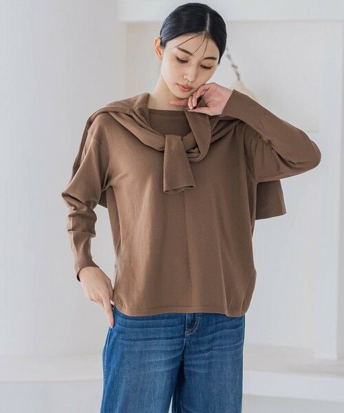 la.f... / ラ・エフ ニット・セーター | 【カタログ掲載】EMPIREクルーネックニットプルオーバー≪手洗い可能≫ | 詳細30