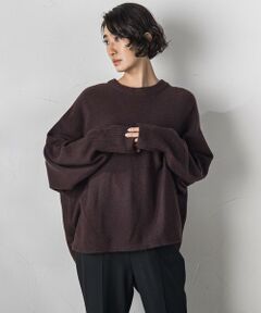 la.f... / ラ・エフ ニット・セーター | 【WEB限定】FOX混ドルマンニット