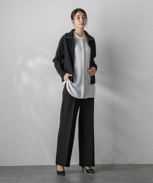 la.f... / ラ・エフ ニット・セーター | 【カタログ掲載】HAMILTONダブルジップニットカーディガン | 詳細29