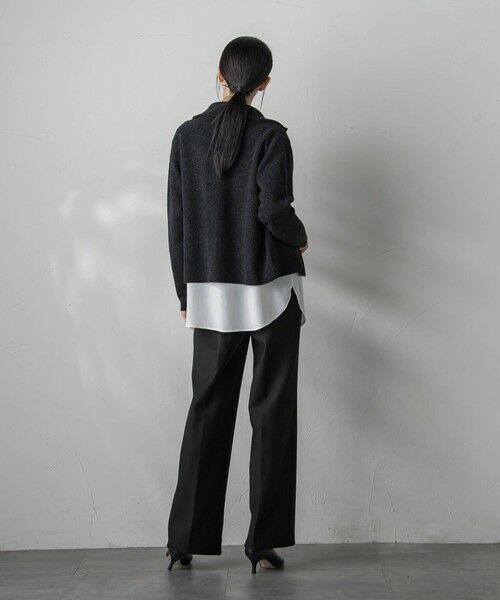 la.f... / ラ・エフ ニット・セーター | 【カタログ掲載】HAMILTONダブルジップニットカーディガン | 詳細30