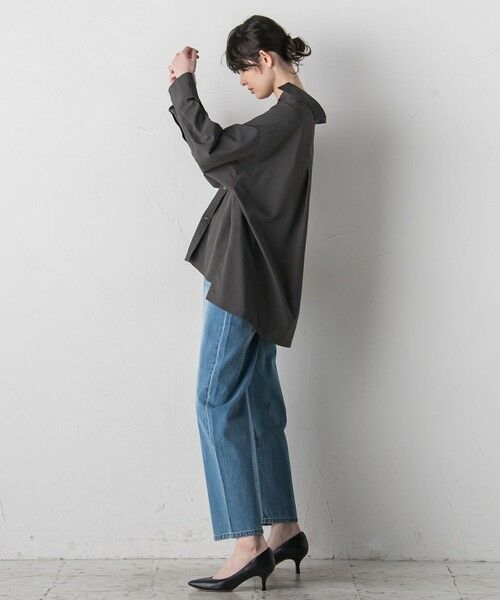 la.f... / ラ・エフ シャツ・ブラウス | タイプライターオーバーサイズシャツ≪洗濯機で洗える/速乾性/抗ピリング≫ | 詳細29