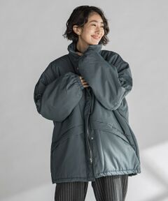 【WEB限定&一部店舗】シャーリングバックコクーンブルゾン