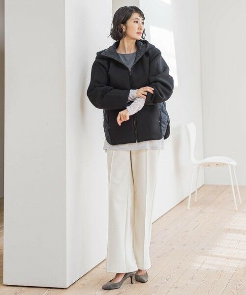 la.f... / ラ・エフ その他パンツ | 【WEB限定/新色追加】”まるで毛布”とろける裏起毛ワイドパンツ | 詳細16