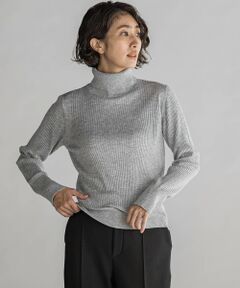 la.f... / ラ・エフ ニット・セーター | 【WEB限定】シルクウールタートルネック≪手洗い可能≫