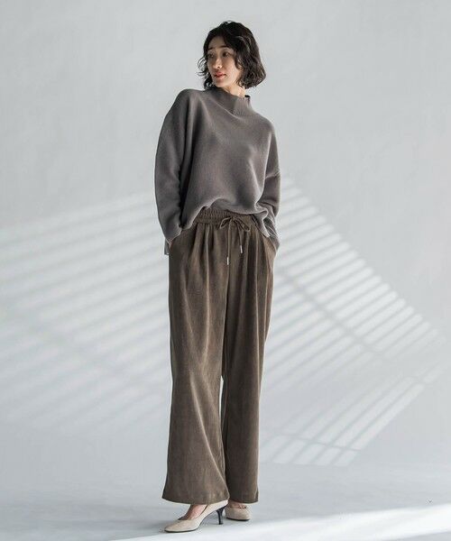 la.f... / ラ・エフ その他パンツ | 【WEB限定】ストレッチコールパンツ≪手洗い可能≫ | 詳細17