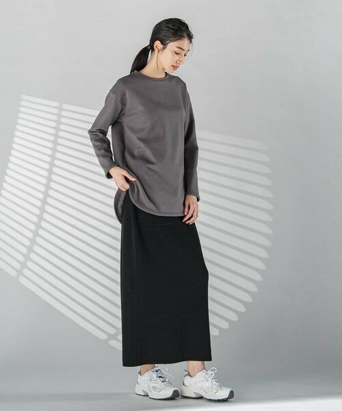 la.f... / ラ・エフ ミニ・ひざ丈スカート | 配色トリムスカート≪手洗い可能≫ | 詳細6