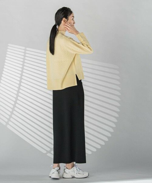 la.f... / ラ・エフ ミニ・ひざ丈スカート | 配色トリムスカート≪手洗い可能≫ | 詳細10