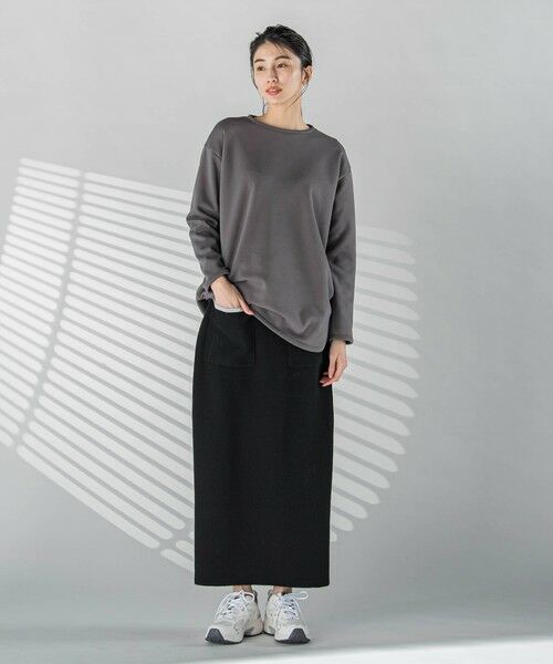 la.f... / ラ・エフ ミニ・ひざ丈スカート | 配色トリムスカート≪手洗い可能≫ | 詳細4