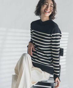 la.f... / ラ・エフ ニット・セーター | 【WEB限定】リブハイネックニット≪洗濯機で洗える≫