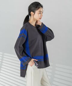 la.f... / ラ・エフ ニット・セーター | 【WEB限定】スクエアラインニット≪手洗い可能≫