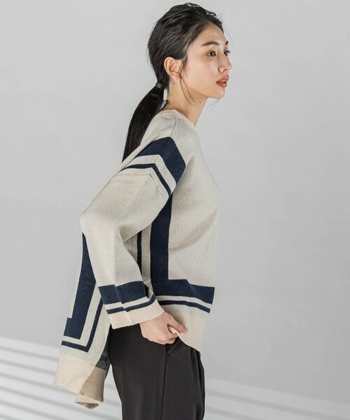 la.f... / ラ・エフ ニット・セーター | 【WEB限定】スクエアラインニット≪手洗い可能≫ | 詳細2