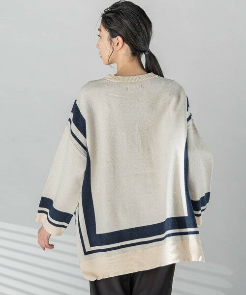 la.f... / ラ・エフ ニット・セーター | 【WEB限定】スクエアラインニット≪手洗い可能≫ | 詳細3