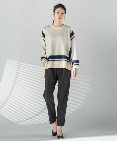 la.f... / ラ・エフ ニット・セーター | 【WEB限定】スクエアラインニット≪手洗い可能≫ | 詳細5