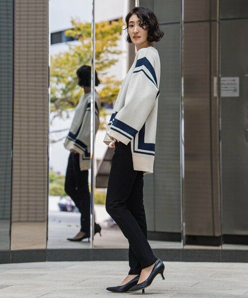 la.f... / ラ・エフ ニット・セーター | 【WEB限定】スクエアラインニット≪手洗い可能≫ | 詳細10