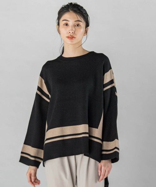 la.f... / ラ・エフ ニット・セーター | 【WEB限定】スクエアラインニット≪手洗い可能≫ | 詳細14