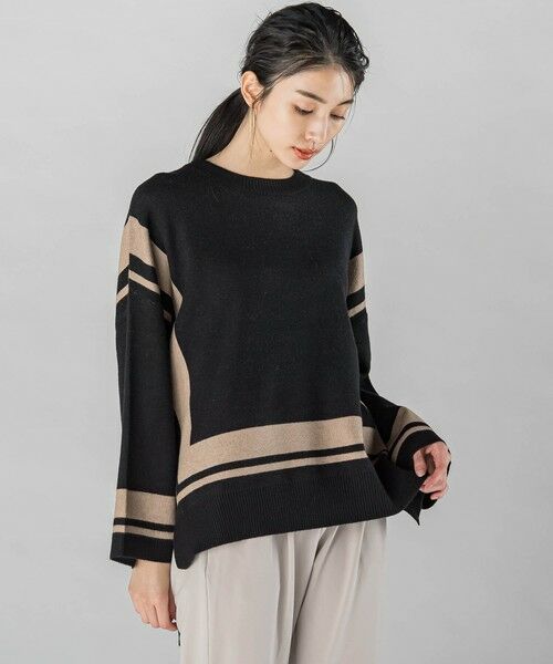 la.f... / ラ・エフ ニット・セーター | 【WEB限定】スクエアラインニット≪手洗い可能≫ | 詳細15