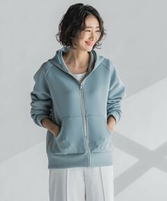 la.f... / ラ・エフ カットソー | ダブルジップパーカー≪洗濯機で洗える≫