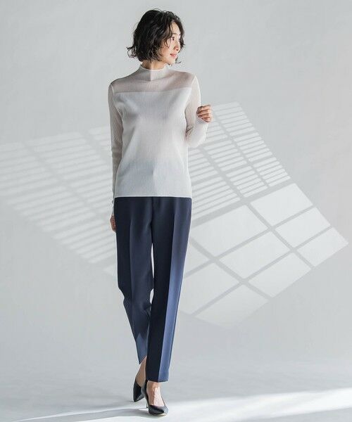 la.f... / ラ・エフ その他パンツ | ダブルクロステーパードパンツ≪洗濯機で洗える≫ | 詳細10